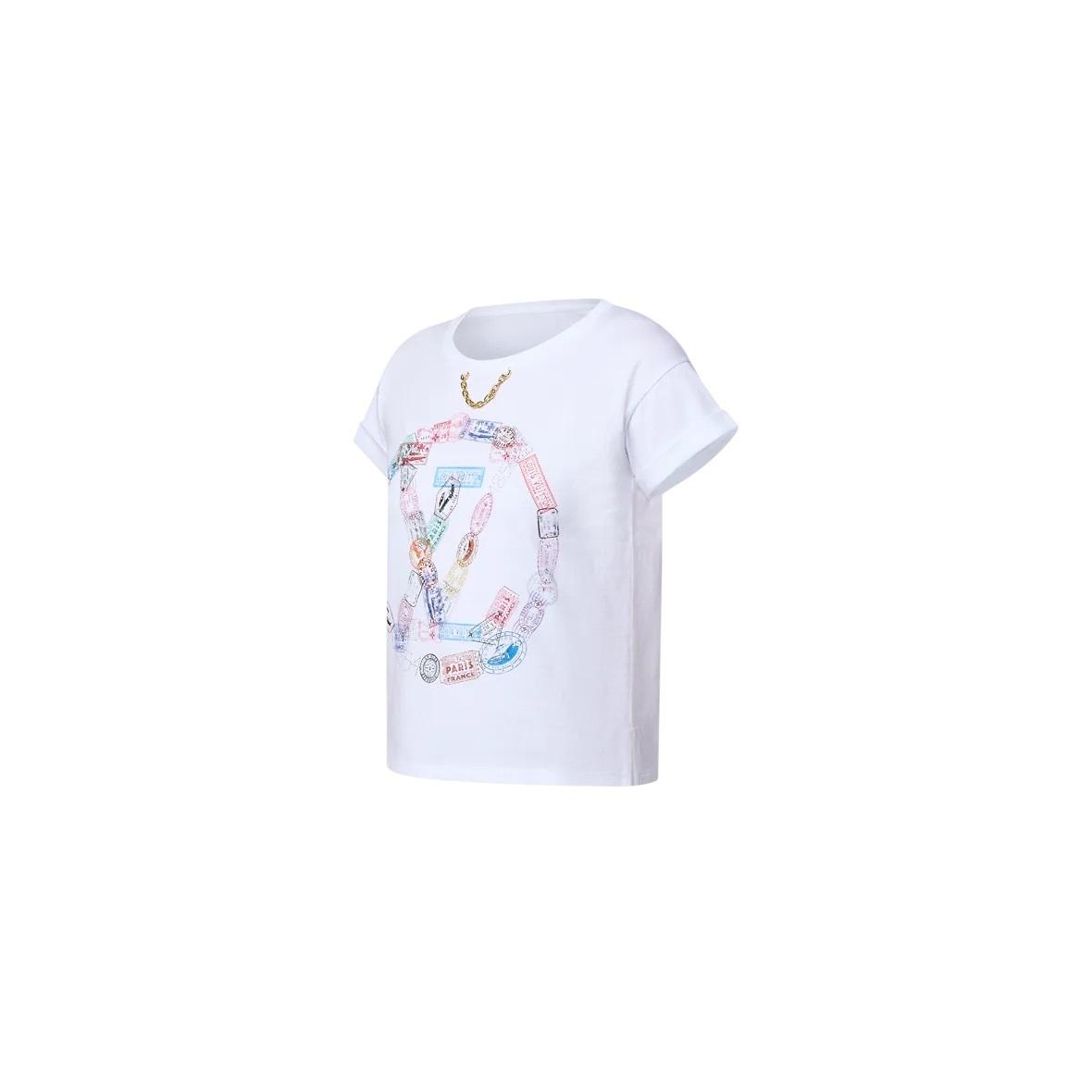 LouisVuitton サークル トラベルスタンプ Tシャツ 1AGDGX