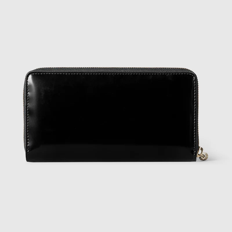 グッチ バンブー付き ジップアラウンドウォレット ‎828177 AAEVJ 1000