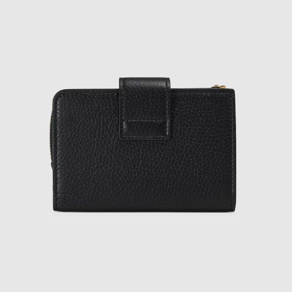 グッチ バンブー付き ダブルG ミディアム ウォレット 739498 AABXM 1000