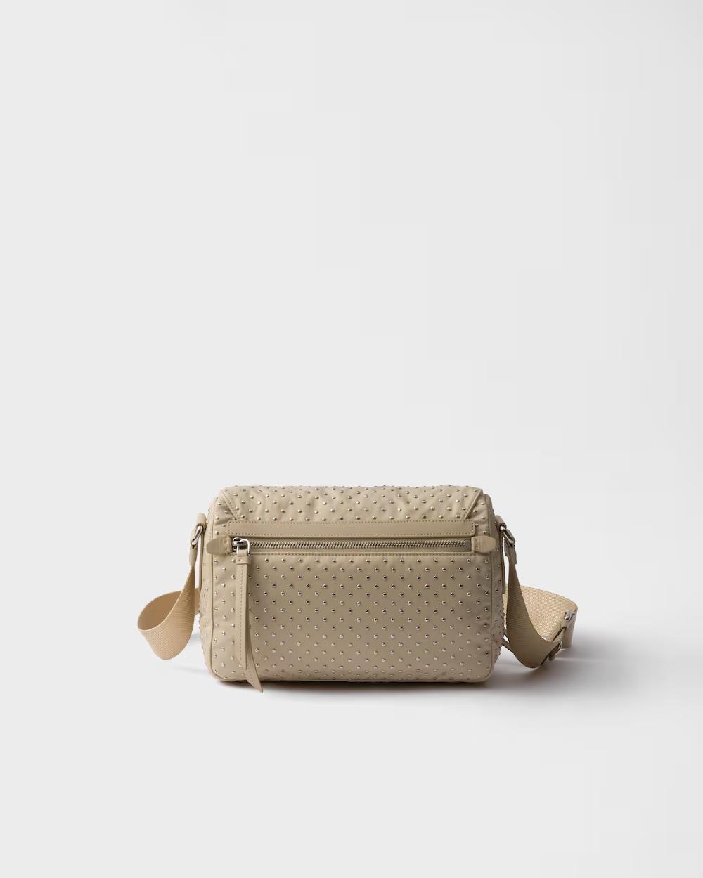 プラダ スタッズ付 Re-Nylon ショルダーバッグ 1BD382 1BD118_2HGV
