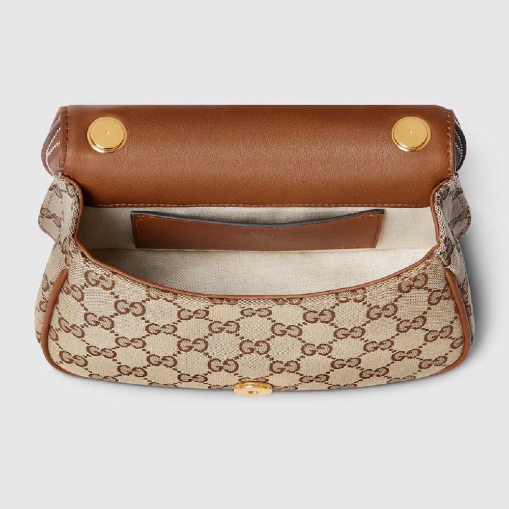 グッチ ブロンディ ミニ ショルダーバッグ オリジナルGGキャンバス 815700 HAAKG 9755
