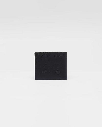 プラダ コインポケット付 サフィアーノトライアングル財布 2MO738_QHH