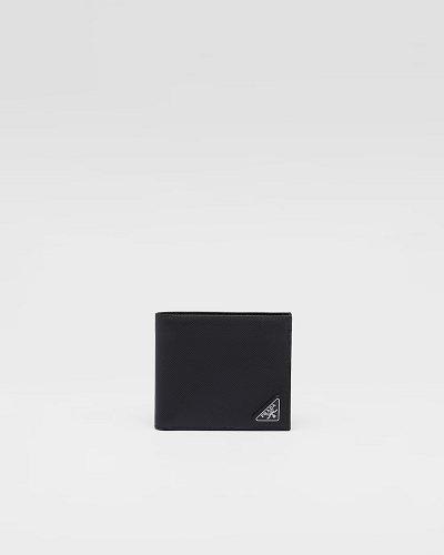 プラダ コインポケット付 サフィアーノトライアングル財布 2MO738_QHH