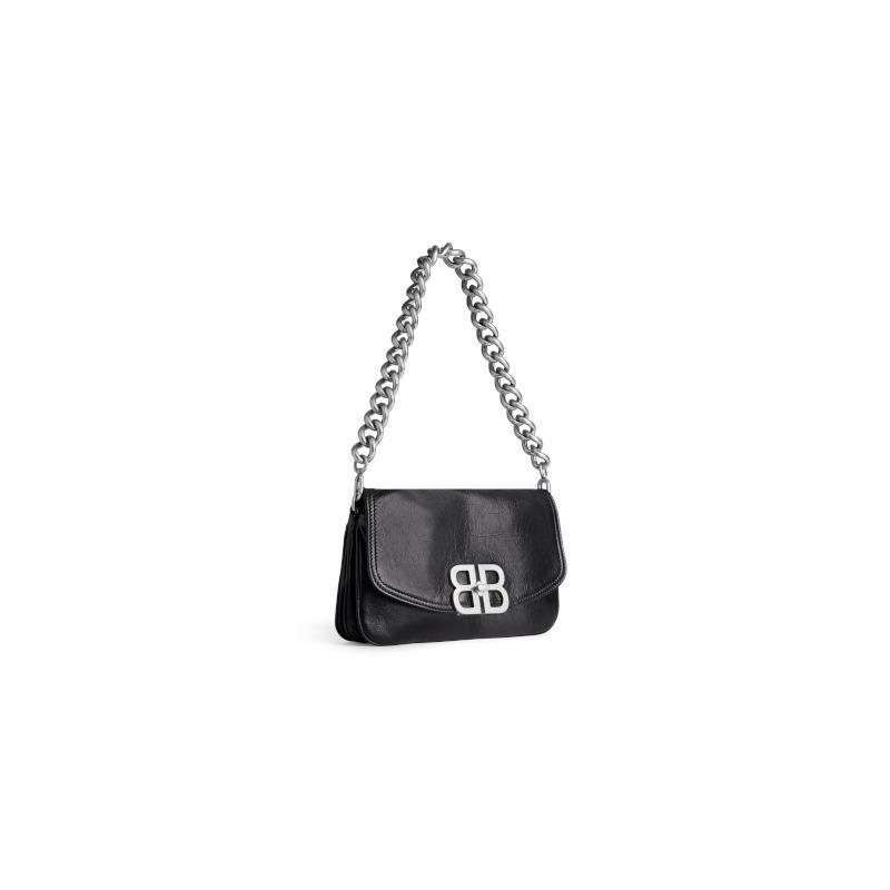 BALENCIAGA BB Soft スモールフラップバッグ ショルダーバッグ 748598