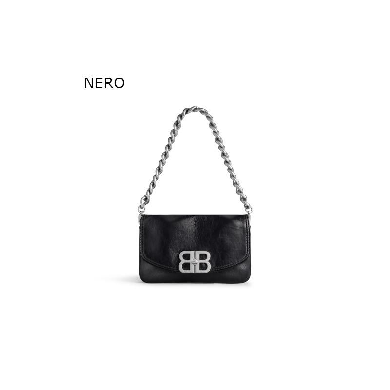 BALENCIAGA BB Soft スモールフラップバッグ ショルダーバッグ 748598