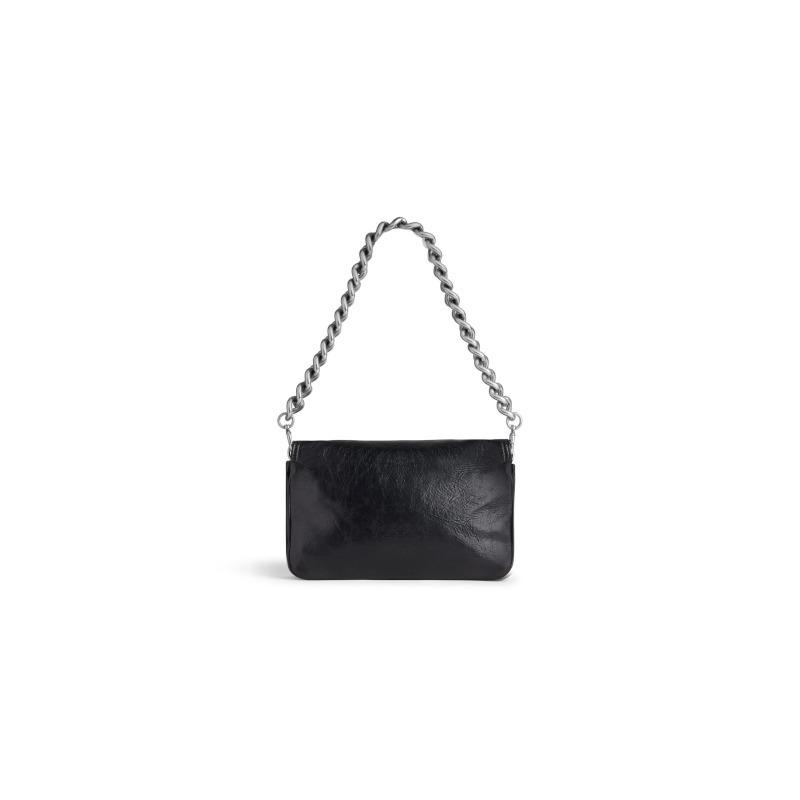 BALENCIAGA BB Soft スモールフラップバッグ ショルダーバッグ 748598