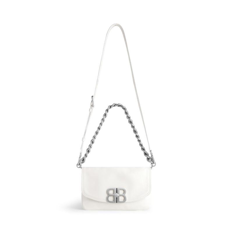 BALENCIAGA BB Soft スモールフラップバッグ ショルダーバッグ 748598