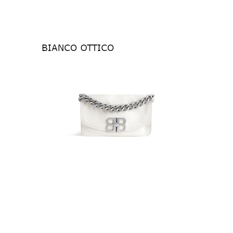 BALENCIAGA BB Soft スモールフラップバッグ ショルダーバッグ 748598