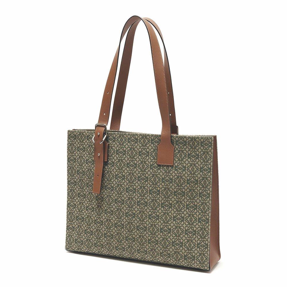 ロエベ後払い LOEWE トートバッグ グリーン メンズ b692k96x02 4228