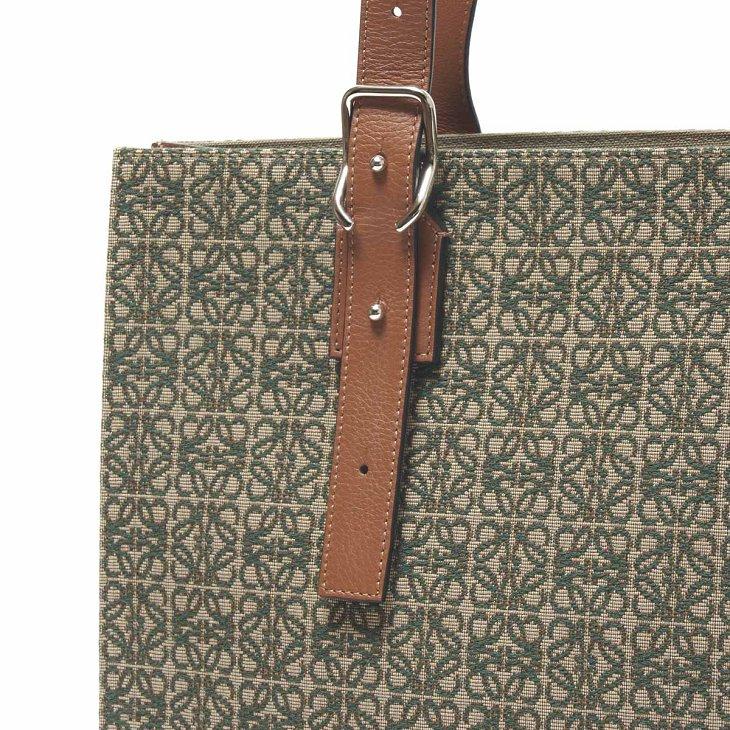 ロエベ後払い LOEWE トートバッグ グリーン メンズ b692k96x02 4228