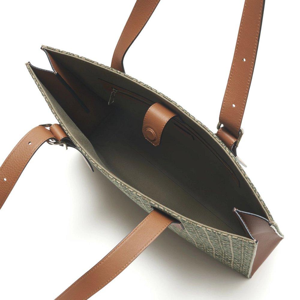 ロエベ後払い LOEWE トートバッグ グリーン メンズ b692k96x02 4228