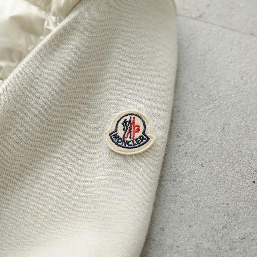 モンクレール ダウンジャケット CARDIGAN TRICOT レディース ニット切替 カーディガン アイコンパッチ 9B00023 M1131