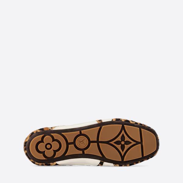 Louis Vuitton スニーカリーナ ヒョウ柄 カーフスキン 1AICSO