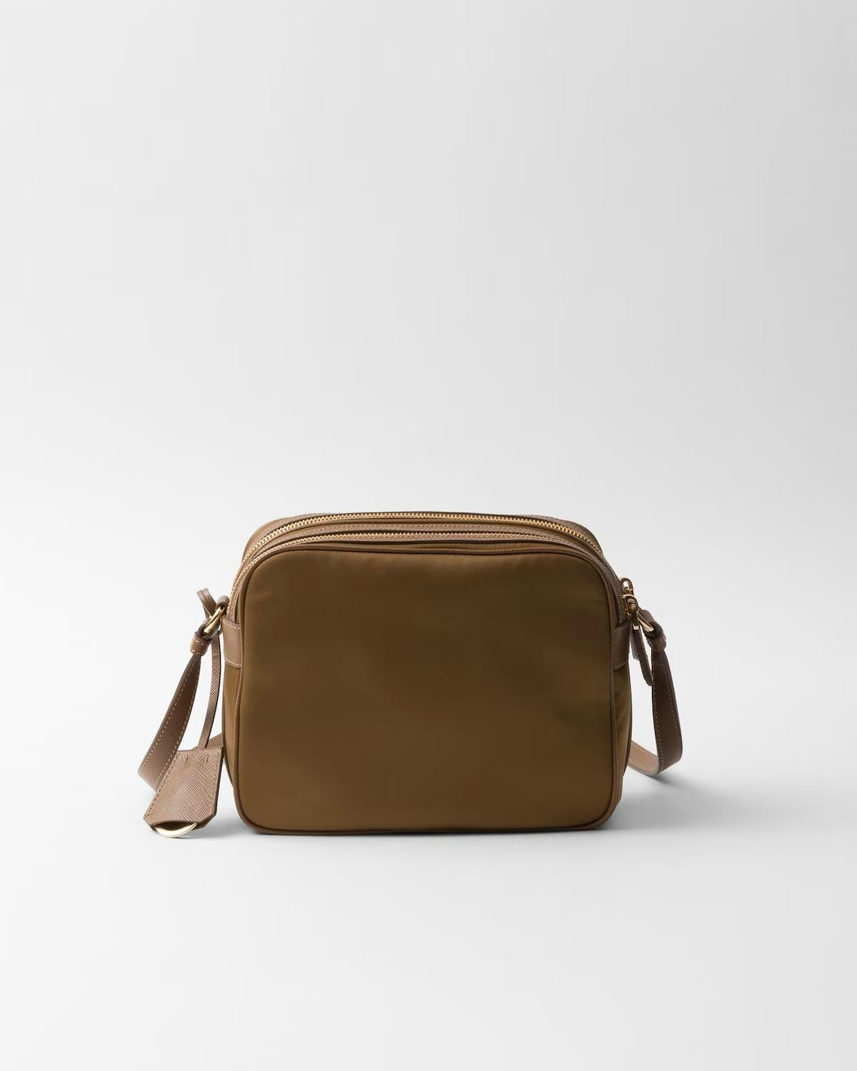 プラダ Re-Edition 1978 Re-Nylon xサフィアーノレザー ミニショルダーバッグ 1BH218_R064