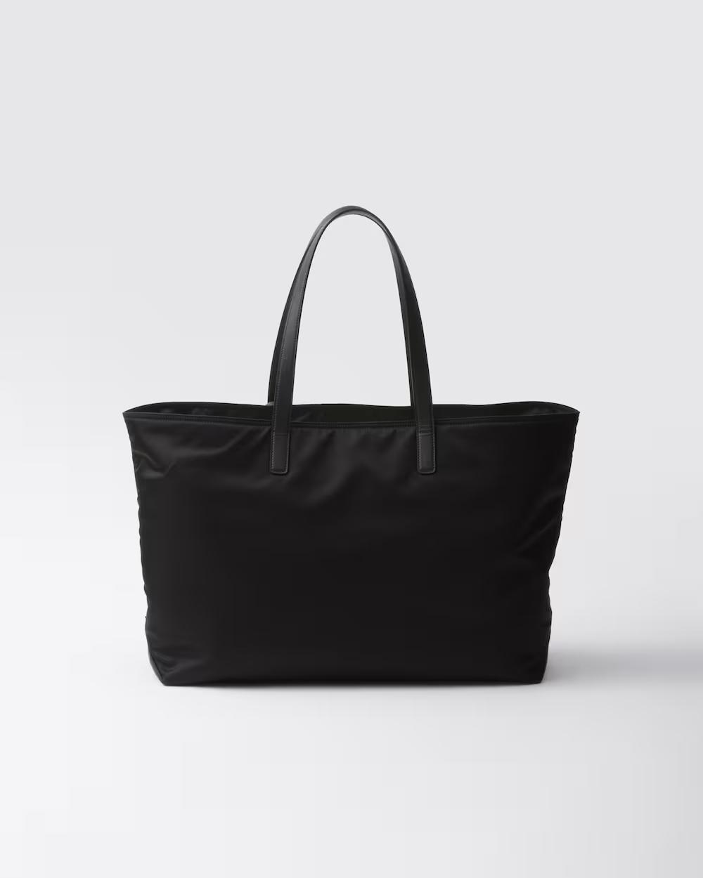 プラダ Re-Edition 1978 Re-Nylon xサフィアーノレザー ラージ トートバッグ 1BG527_R064