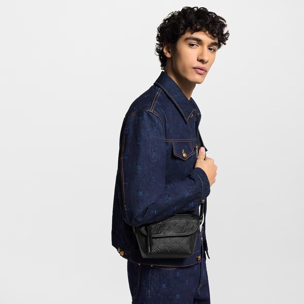 LOUIS VUITTON パルス ウェアラブル ウォレット ショルダーバッグ M12636 M14794