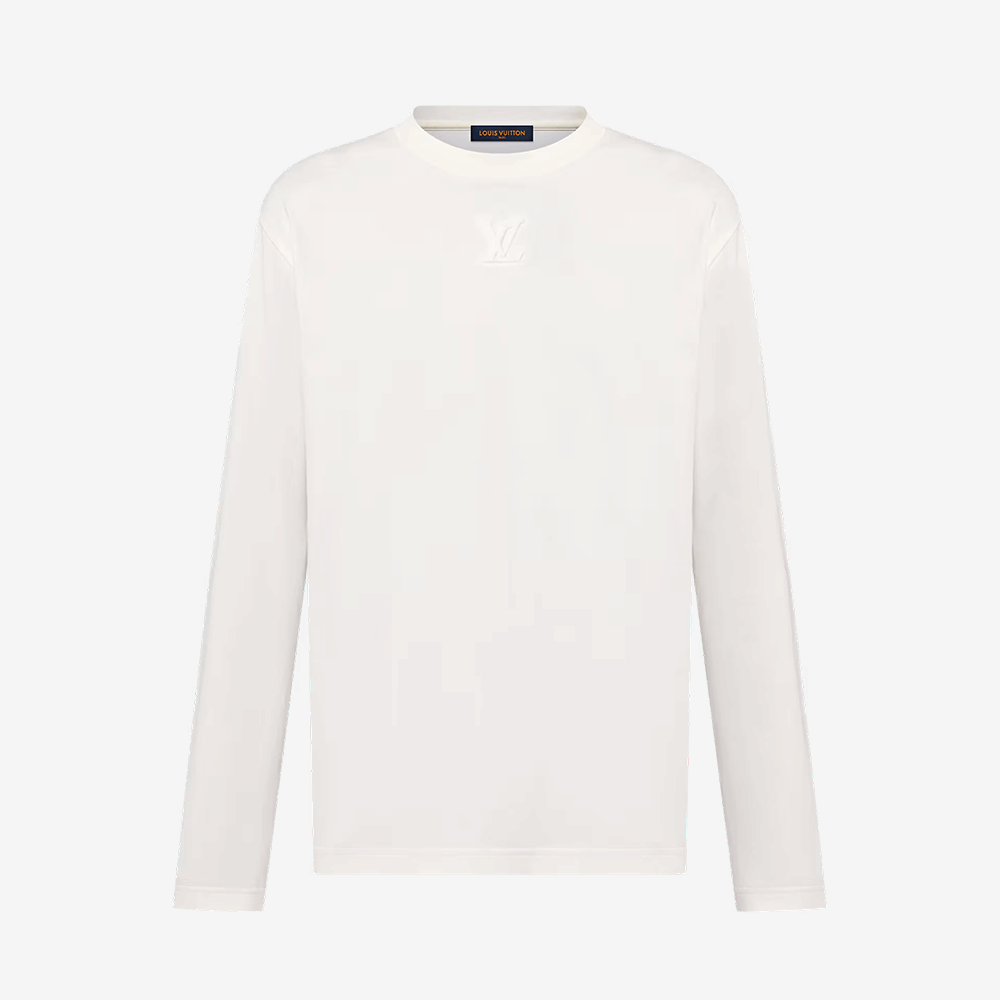 ルイヴィトン エンボスLVロングスリーブTシャツ 1AGJQG 1AIIRJ