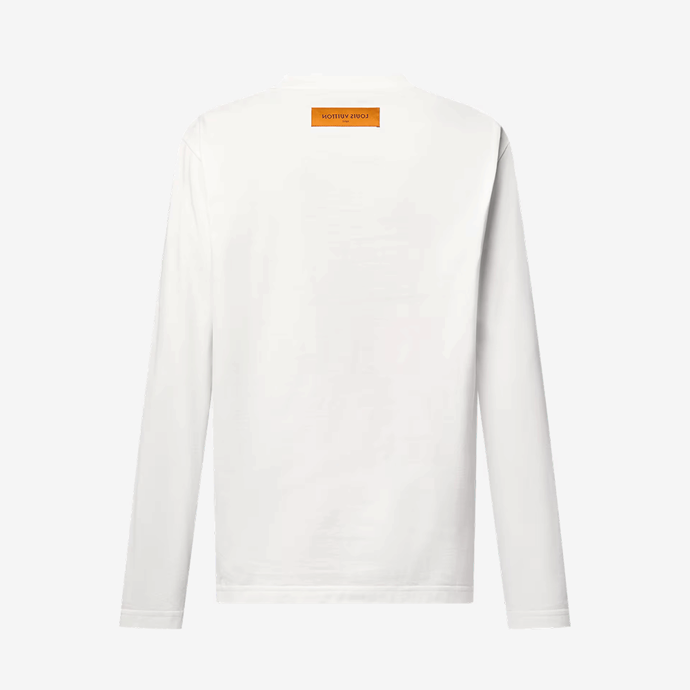 ルイヴィトン エンボスLVロングスリーブTシャツ 1AGJQG 1AIIRJ