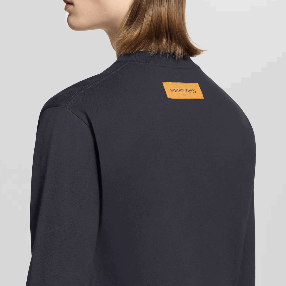 ルイヴィトン エンボスLVロングスリーブTシャツ 1AGJQG 1AIIRJ