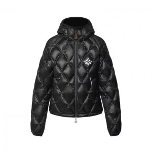 ルイヴィトン LV ダイヤモンドリップストップパファジャケット 1AGAQB