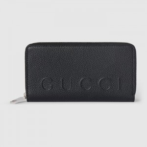 GUCCI ロゴ ジップアラウンド ウォレッ 835120 AAE1W 1000