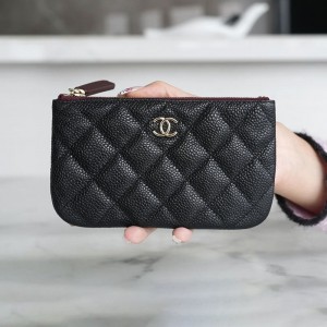 シャネル  クラシックミニポーチ カードコインケース A82365