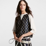 Louis Vuitton モノグラム ニットトップ エクリュ ウール 1AFM53