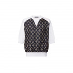 Louis Vuitton モノグラム ニットトップ エクリュ ウール 1AFM53