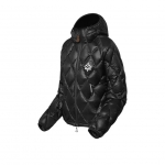 ルイヴィトン LV ダイヤモンドリップストップパファジャケット 1AGAQB