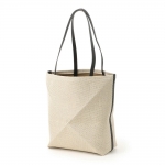 ロエベ PUZZLE FOLD TOTE MEDIUM トートバッグ ベージュ レディース a779g50x34 8503