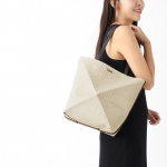 ロエベ PUZZLE FOLD TOTE MEDIUM トートバッグ ベージュ レディース a779g50x34 8503