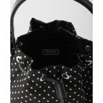 プラダショルダーバッグ スタッズ付 Re-Nylon ミニバッグ 1BE067_2HGV