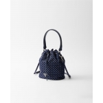 プラダショルダーバッグ スタッズ付 Re-Nylon ミニバッグ 1BE067_2HGV