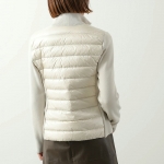 モンクレール ダウンジャケット CARDIGAN TRICOT レディース ニット切替 カーディガン アイコンパッチ 9B00023 M1131