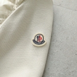 モンクレール ダウンジャケット CARDIGAN TRICOT レディース ニット切替 カーディガン アイコンパッチ 9B00023 M1131