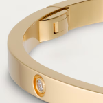 カルティエ Love ブレスレット スモールモデル ダイヤモンド10石 イエローゴールド ダイヤモンド B6047817