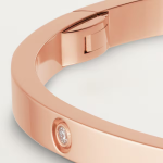 カルティエ Love ブレスレット スモールモデル ダイヤモンド10石 ピンクゴールド ダイヤモンド B6047917
