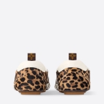 Louis Vuitton スニーカリーナ ヒョウ柄 カーフスキン 1AICSO