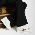 ルイヴィトン LV バターソフト スニーカー 1AJAQD
