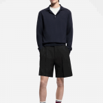ルイヴィトン代引き カシミヤロングスリーブポロ  1AGJVL