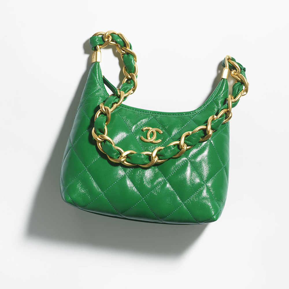 CHANEL スモール ホーボー バッグ AS4922 B16897 NY566