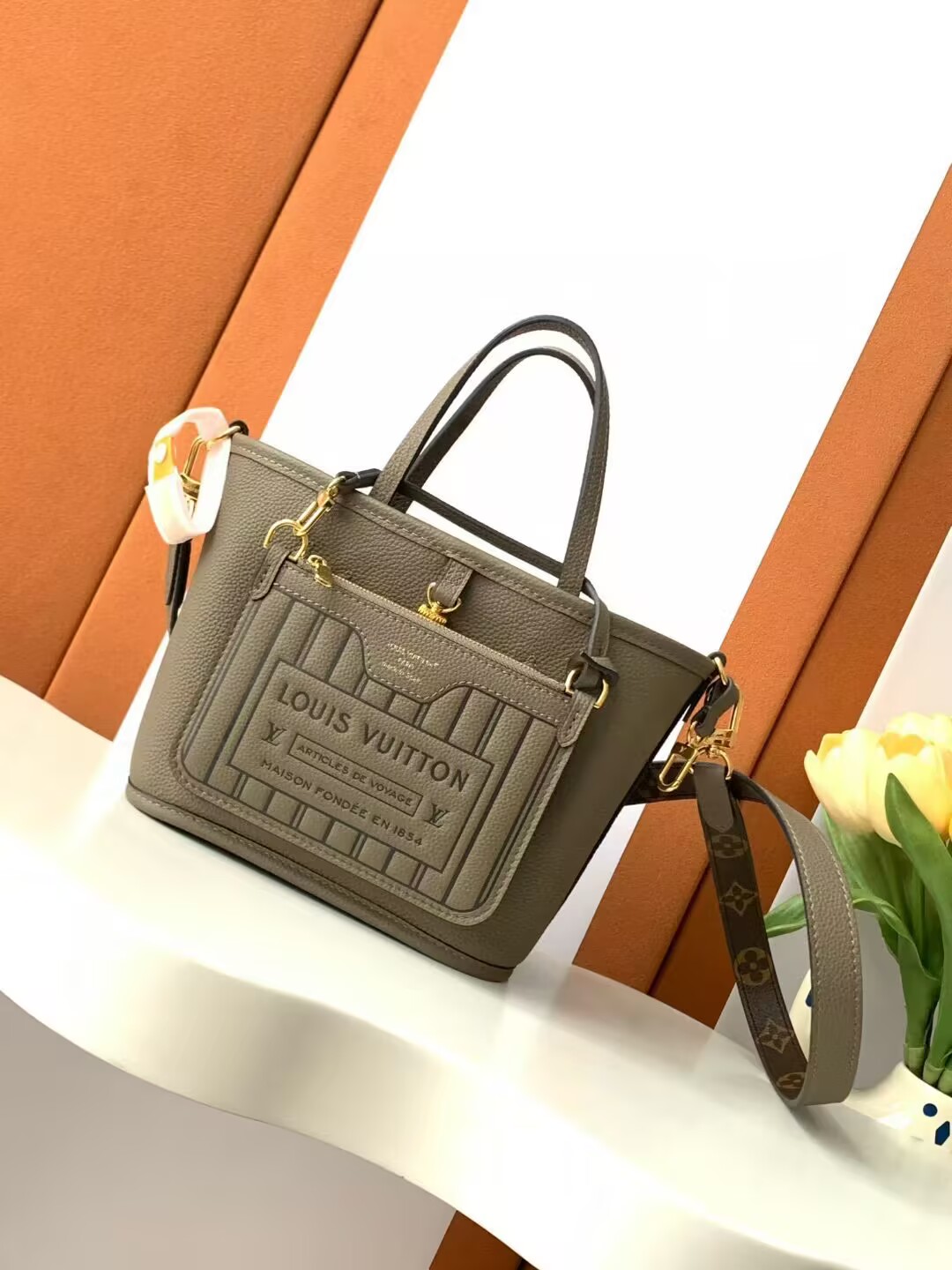 ルイヴィトン トートバッグ ショルダーバッグ ネヴァーフル インサイドアウト BB モノグラム M12109