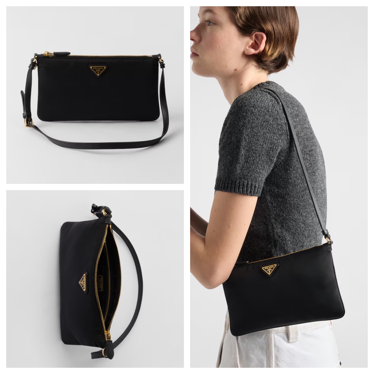 プラダ代引き Re-Nylon ポーチ ショルダーバッグ 1NE545_2C05_F0002