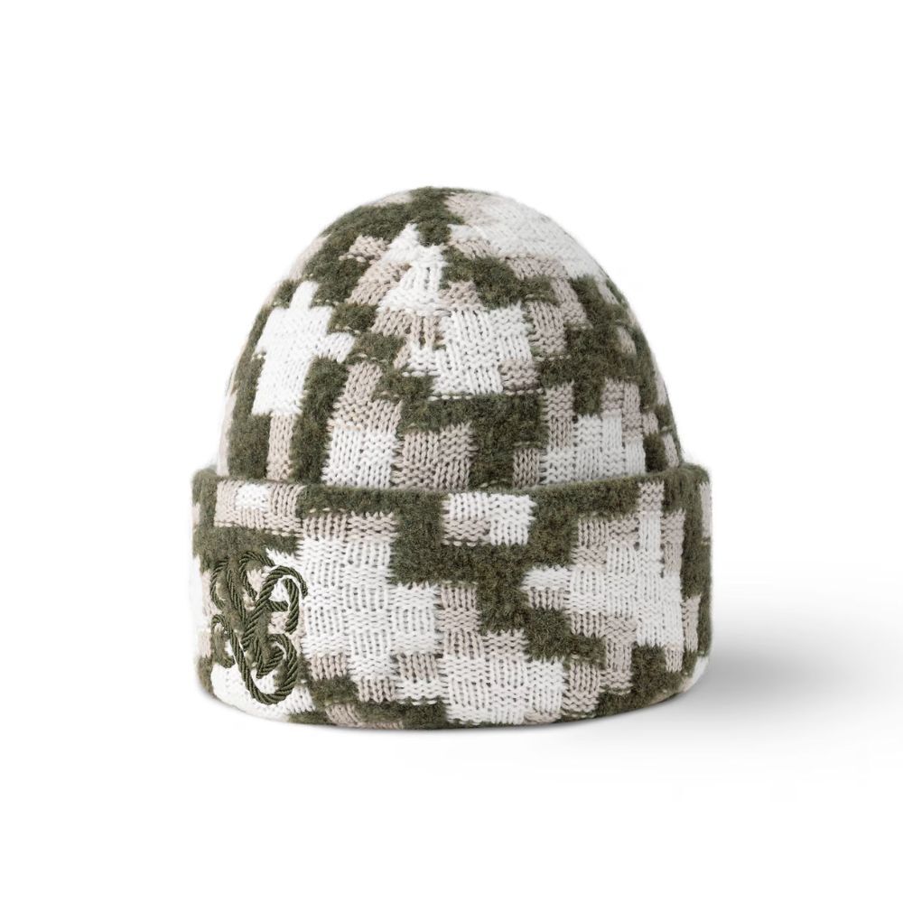 LOUIS VUITTON LV クラッシュ スナコフラージュ ビーニー M7973A