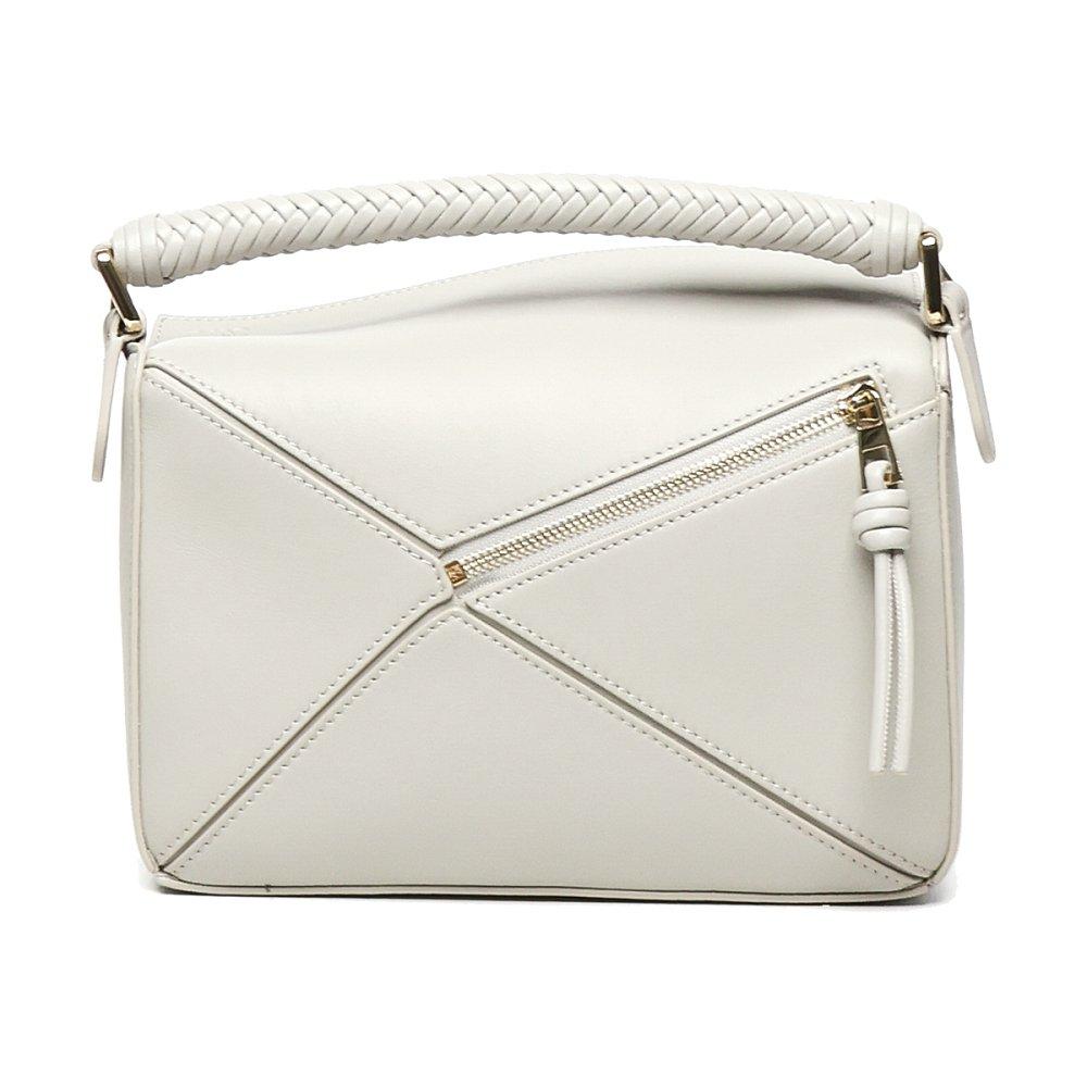 ロエベ PUZZLE SMALL WOVEN HANDLE ハンドバッグ 3WAY ショルダーバッグレディース a510s21xae 6579