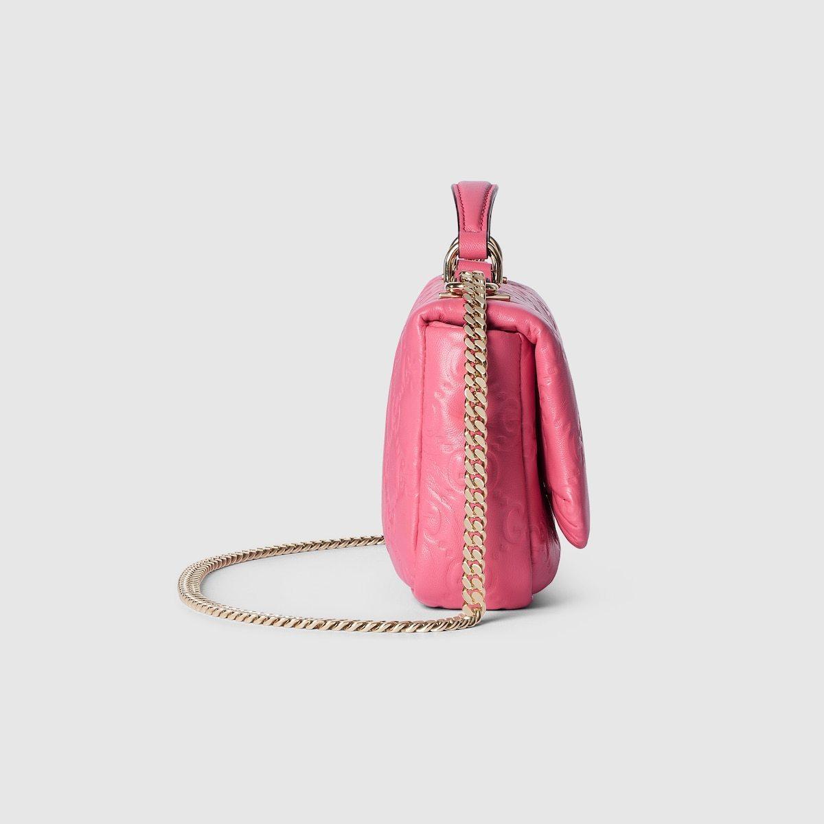 GUCCI GGミラノ ミニ トップハンドルバッグ パフィー キルティングレザー 806017 AAD5U