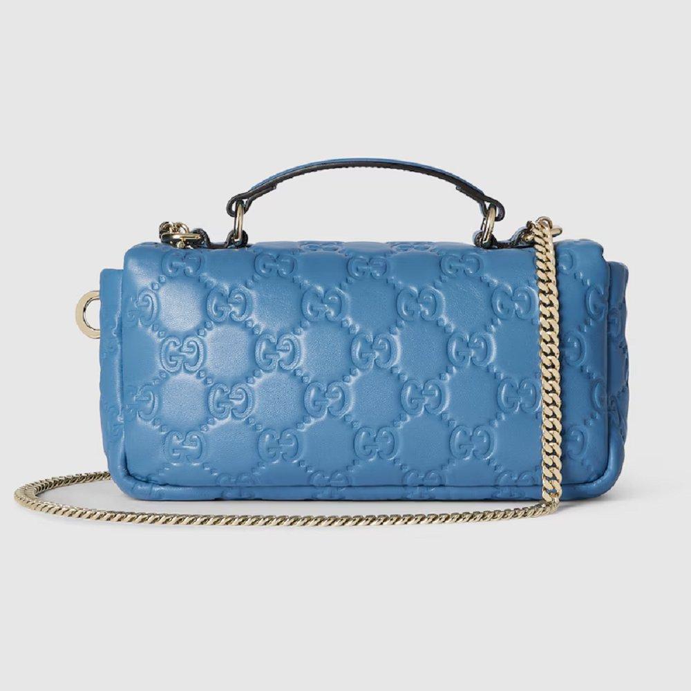 GUCCI GGミラノ ミニ トップハンドルバッグ 806017 AAD5U