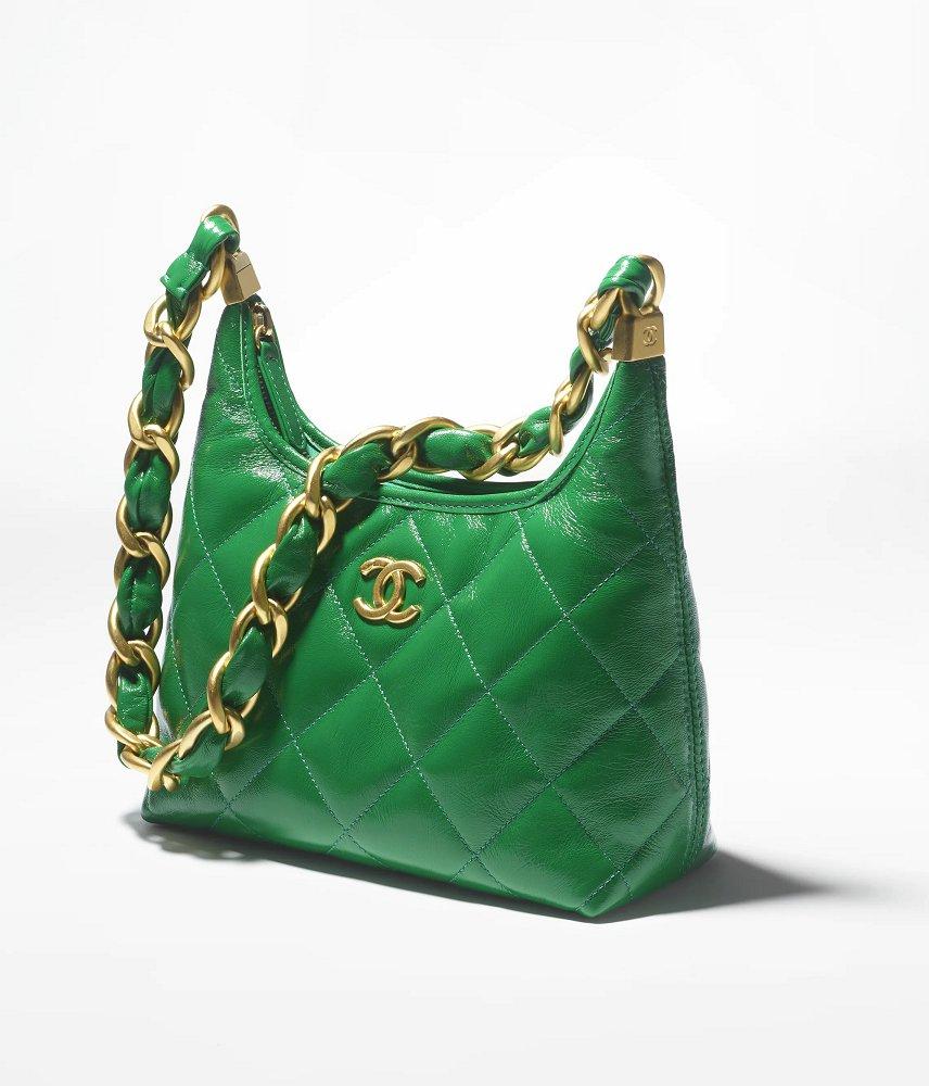 CHANEL スモール ホーボー バッグ AS4922 B16897 NY566