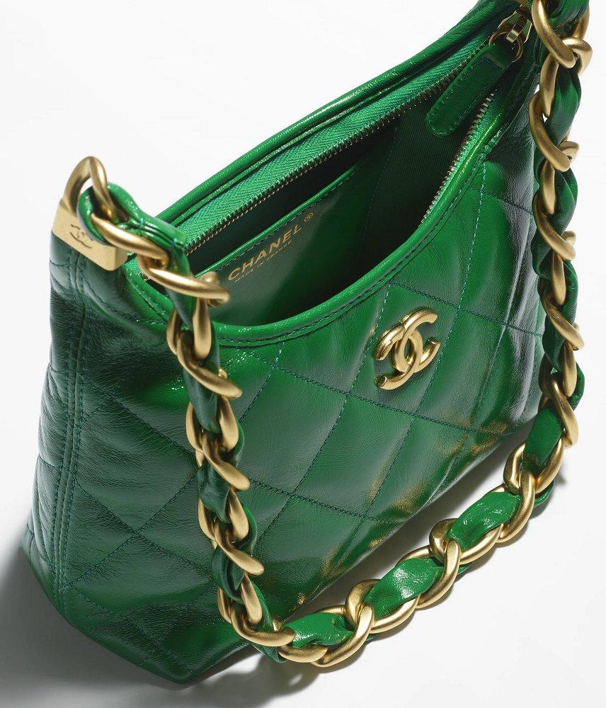 CHANEL スモール ホーボー バッグ AS4922 B16897 NY566