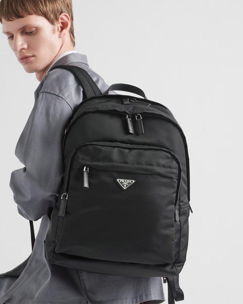 プラダ リュック Re-Nylon xサフィアーノレザー バックパック 2VZ048_2DMG